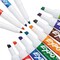 EXPO Medium Assorted Tips Low-Odor Dry Erase Marker Eraser and Cleaner Kit - Assorted Colors (12/Set)